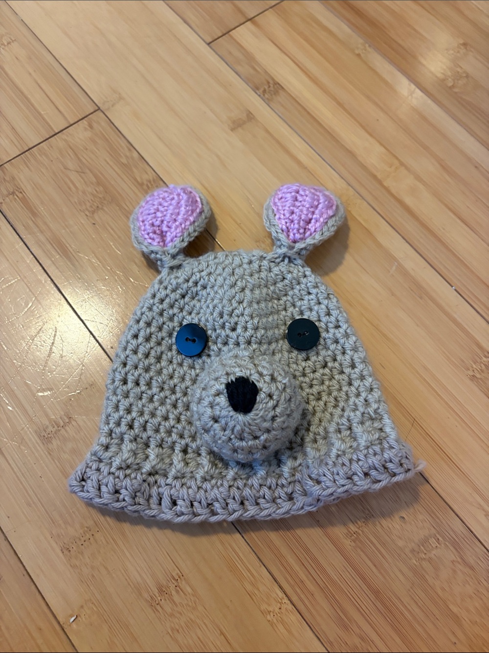 Crochet Roo Hat